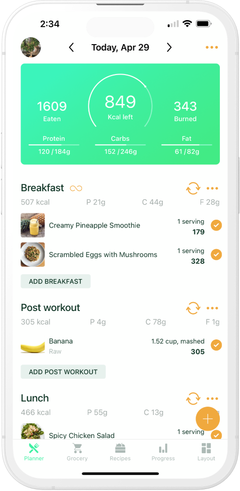 Meta Nutrition - Smart meal plan generator and food tracker | Product Hunt Embed